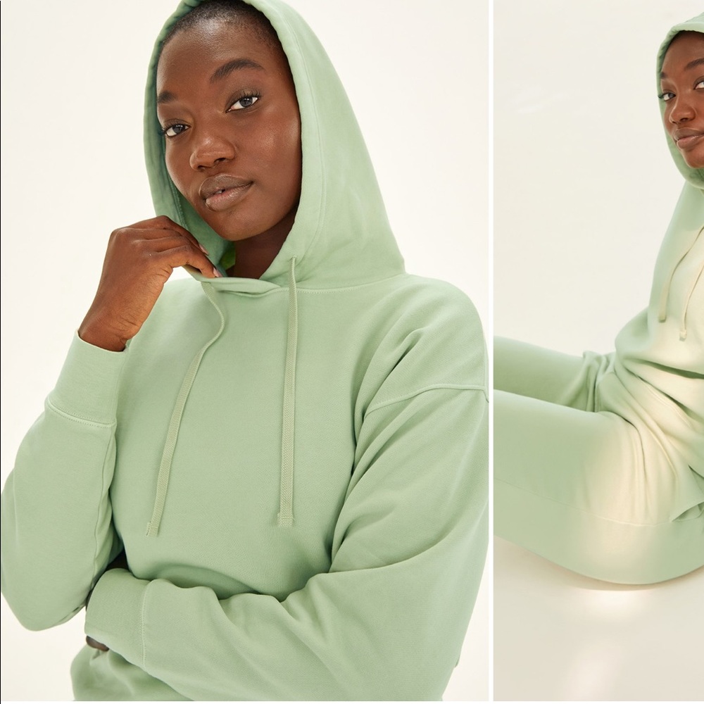 Girlfriend Collective Pistachio Classic Hoodie